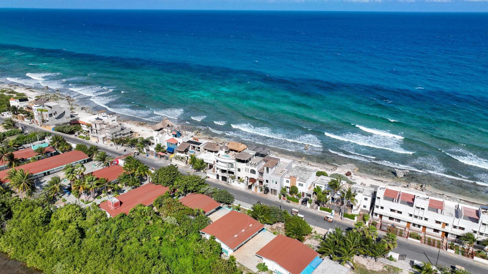 Vila Casa Javi- Ocean Front Located Mid Isla Mujeres Exteriér fotografie