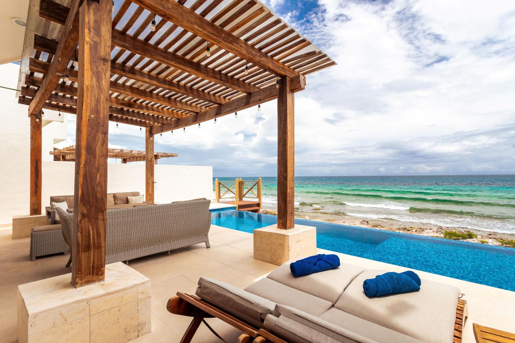 Vila Casa Javi- Ocean Front Located Mid Isla Mujeres Exteriér fotografie