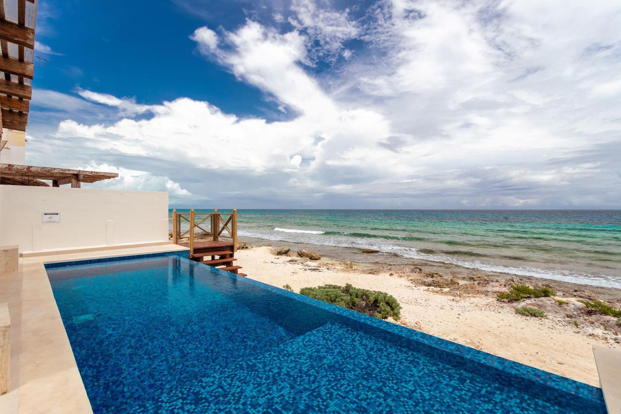 Vila Casa Javi- Ocean Front Located Mid Isla Mujeres Exteriér fotografie