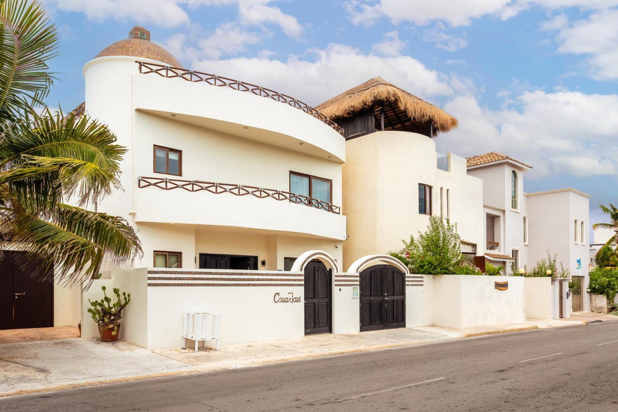 Vila Casa Javi- Ocean Front Located Mid Isla Mujeres Exteriér fotografie