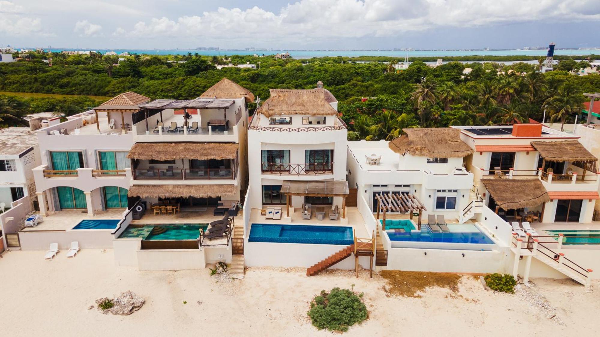 Vila Casa Javi- Ocean Front Located Mid Isla Mujeres Exteriér fotografie