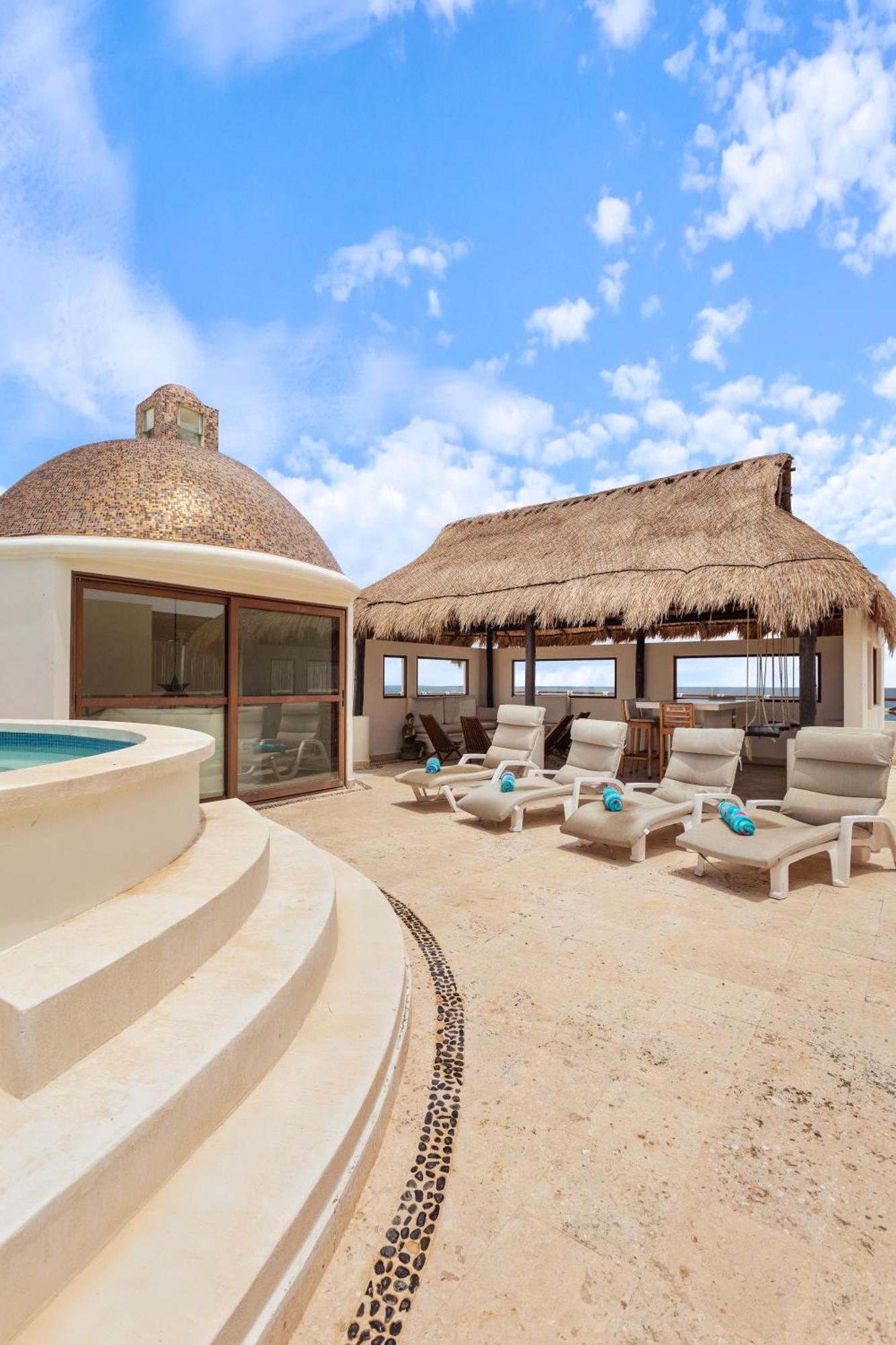 Vila Casa Javi- Ocean Front Located Mid Isla Mujeres Exteriér fotografie