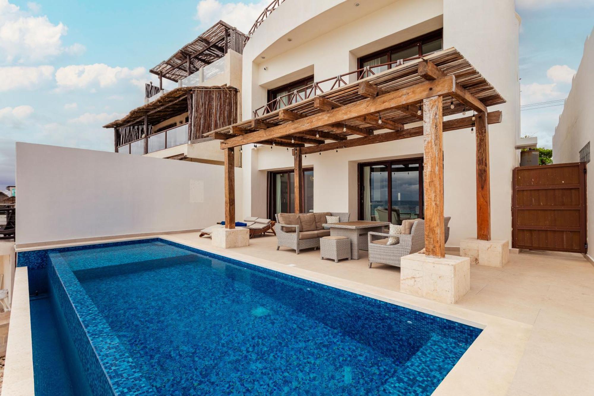 Vila Casa Javi- Ocean Front Located Mid Isla Mujeres Exteriér fotografie
