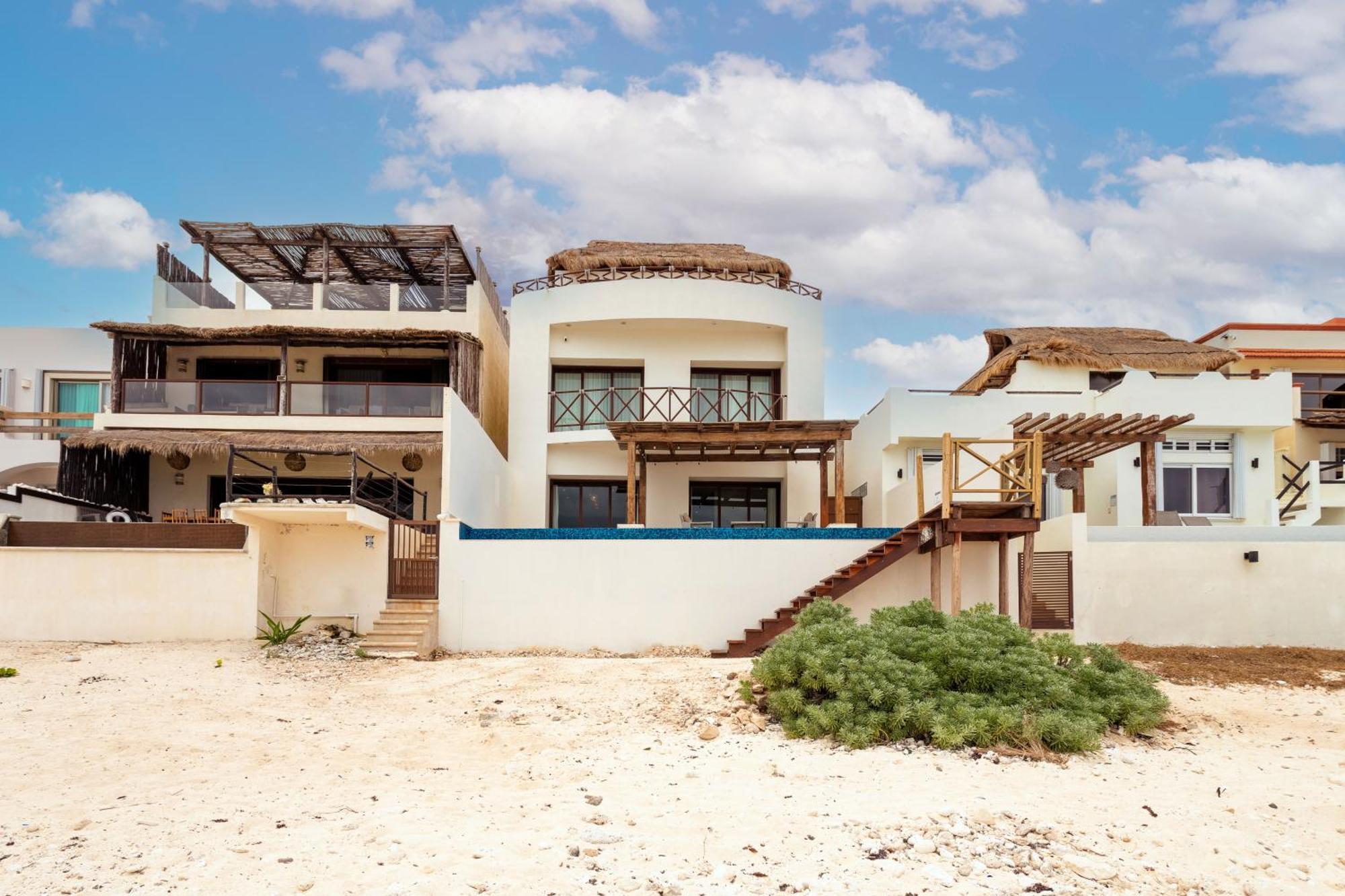 Vila Casa Javi- Ocean Front Located Mid Isla Mujeres Exteriér fotografie