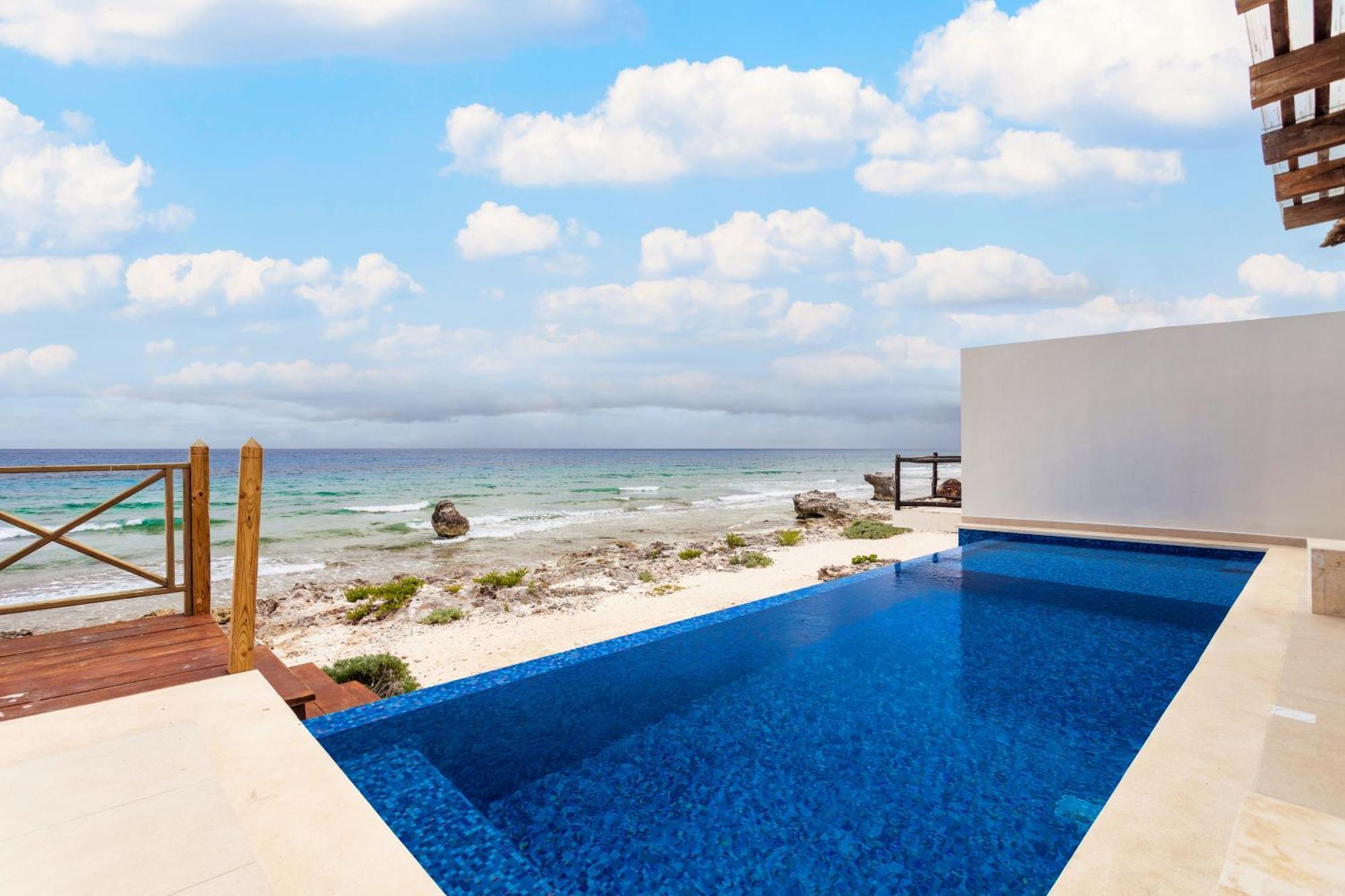 Vila Casa Javi- Ocean Front Located Mid Isla Mujeres Exteriér fotografie