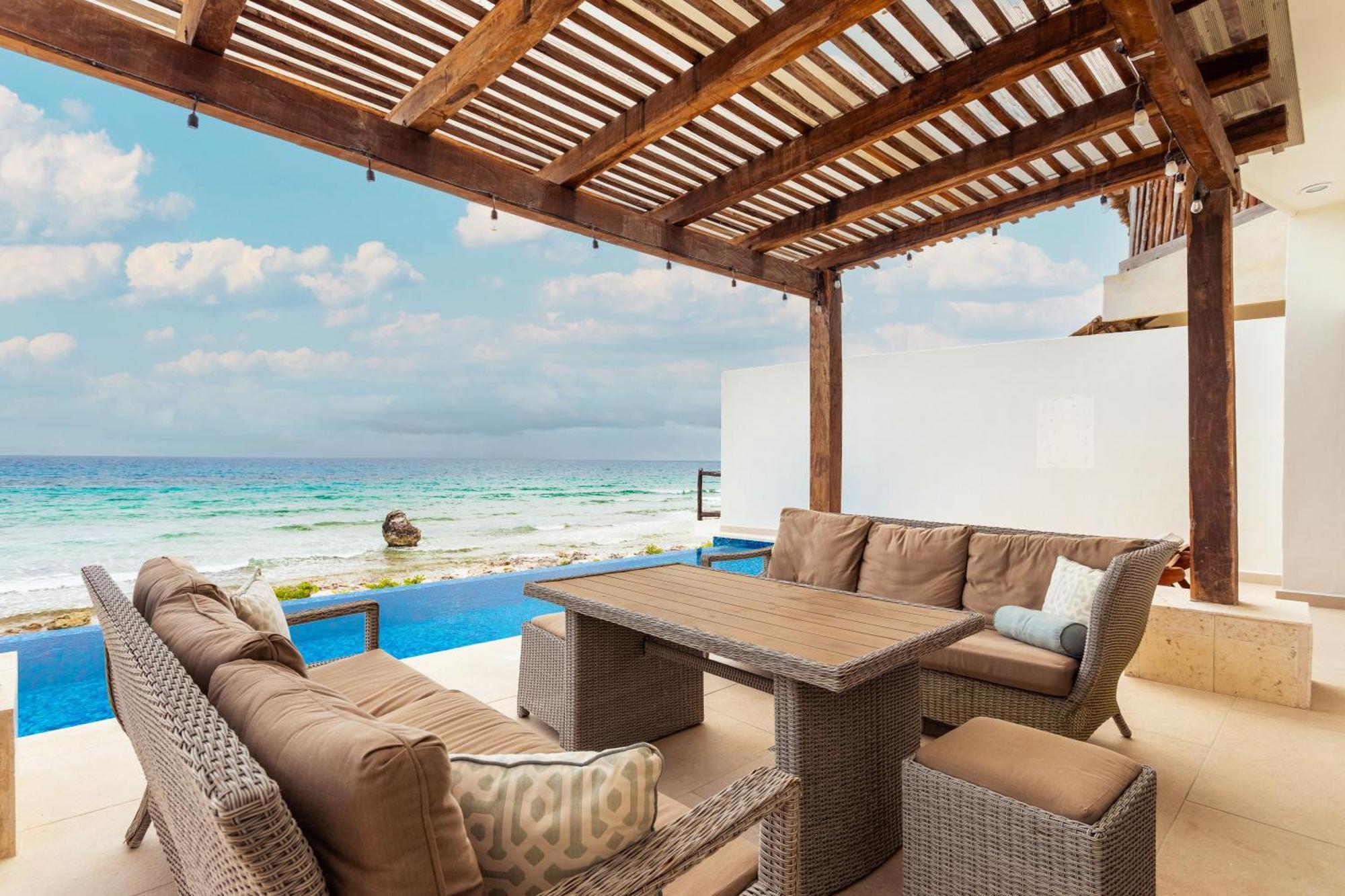 Vila Casa Javi- Ocean Front Located Mid Isla Mujeres Exteriér fotografie